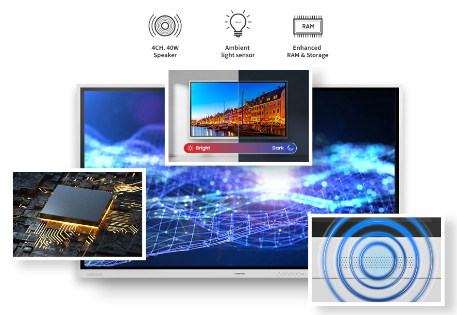Monitor interaktywny Samsung FLIP PRO 85"